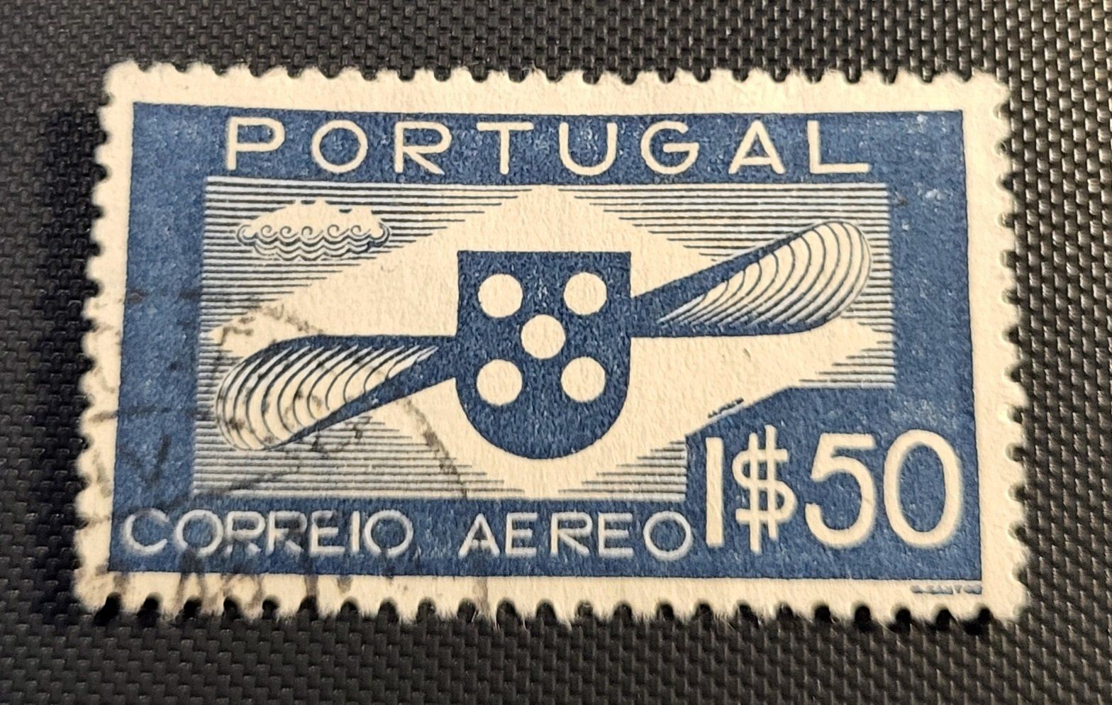 Tutti i francobolli: Portugal 1936 Flugpost briefmarke – Usato da St Gallen venduto da Stampsalshobby