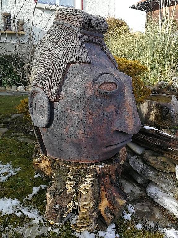 Sculture & Statue: Keramikskulptur Samurai – Nuovo (secondo la descrizione) da Thun venduto da Jkthun 1
