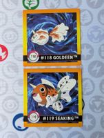 🇬🇧 Pokemon Stickers Serie1 Artbox Goldeen/Seaking ENG