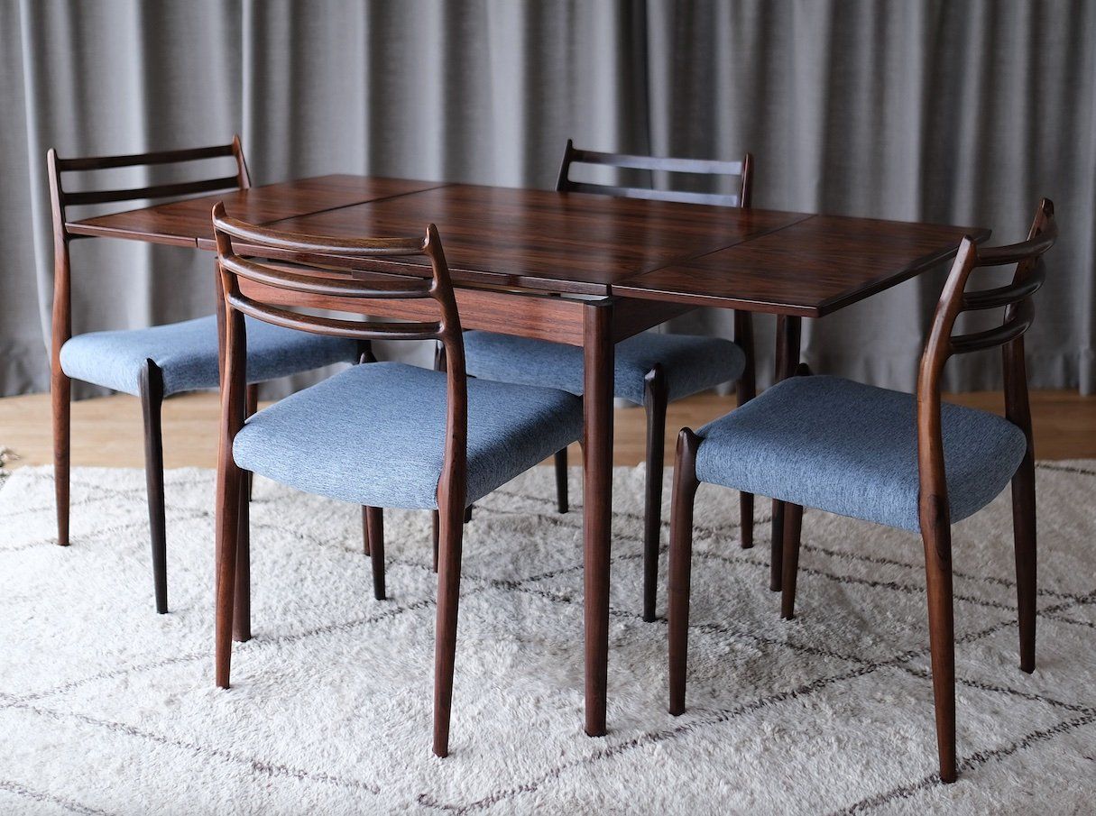 Tische: Poul Hundevad dining table Palisander 1960,s Denmark – Gebraucht aus Bern von Zmodern_VIN 6