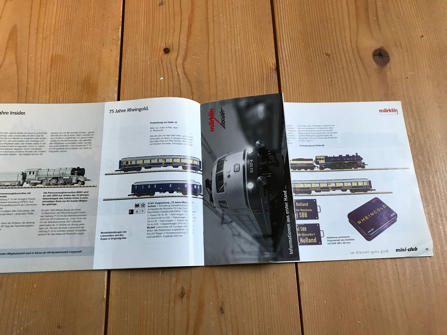 Märklin Modellini di ferrovie: märklin neuheiten 2003 – Usato da Liestal venduto da ozo2005 3