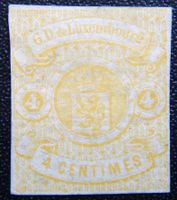 Luxemburg  Kat. 26 (*) 1874 Kat. 140 Euro