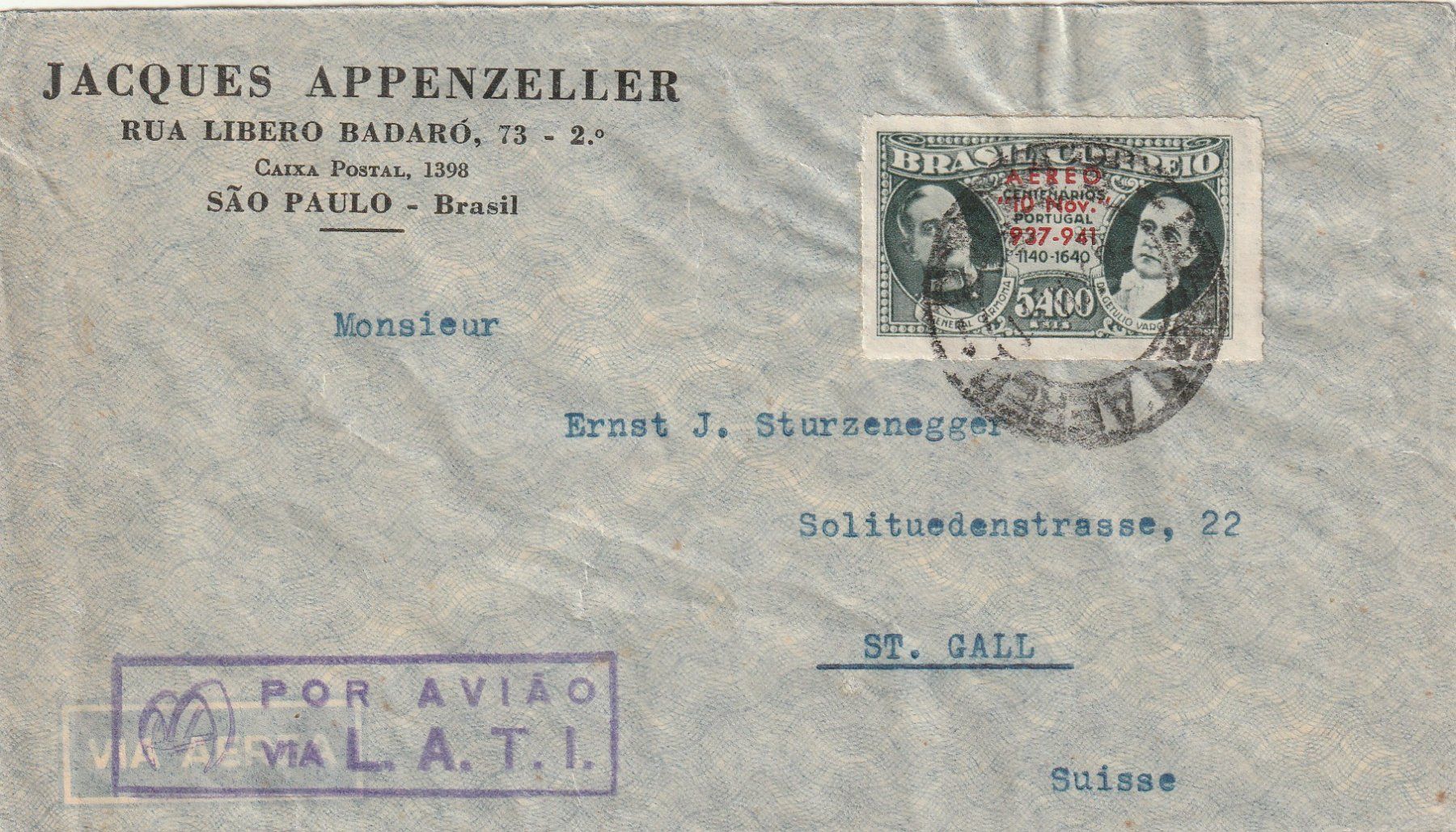 Tous les timbres: Brasilien Flugpost – D'occasion à Rorschacherberg par fratovi2