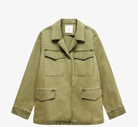Mango CARACAS - Leichte Cargo-Jacke (khaki)