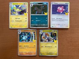 Pokemon Karten Set Holo 30 Jahre (Versand gratis)