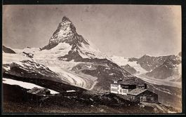 Fotografie Zermatt, Hotel Riffel mit Bli