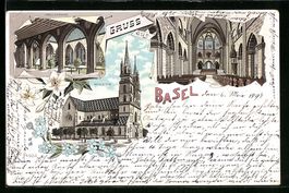 Litho Basel, Münster, Aussen- und Innen