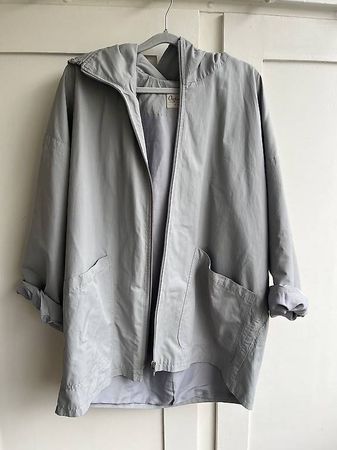 Oversize Mantel grau Damen