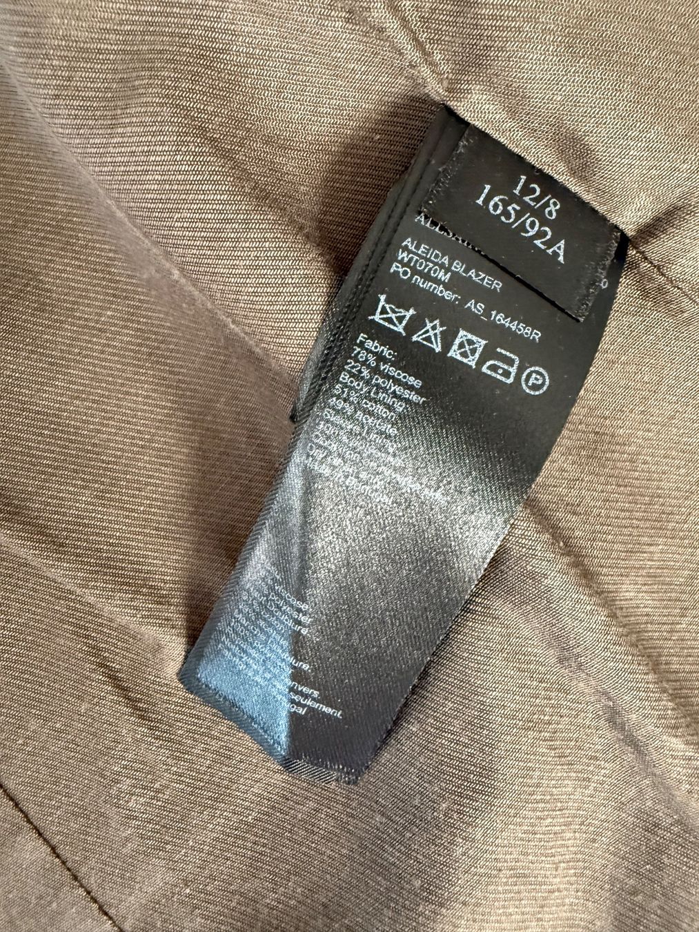 Allsaints Giacche: Blazer von All Saints – Usato da Wettingen venduto da Clodle81 4