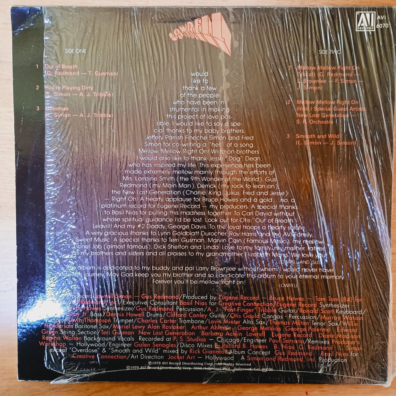 Dischi in vinile: Lowrell ‎– Lowrell LP US-REISSUE VG+/VG+ – Usato da münchenstein venduto da karl_heinz_krasser 1