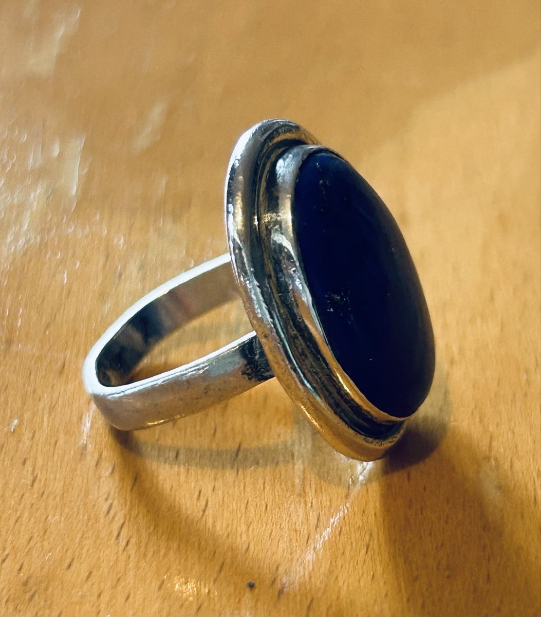 Anelli: Bague argent 925 et Lapis-Lazuli – Usato da Suscévaz venduto da ade_t8x2 1