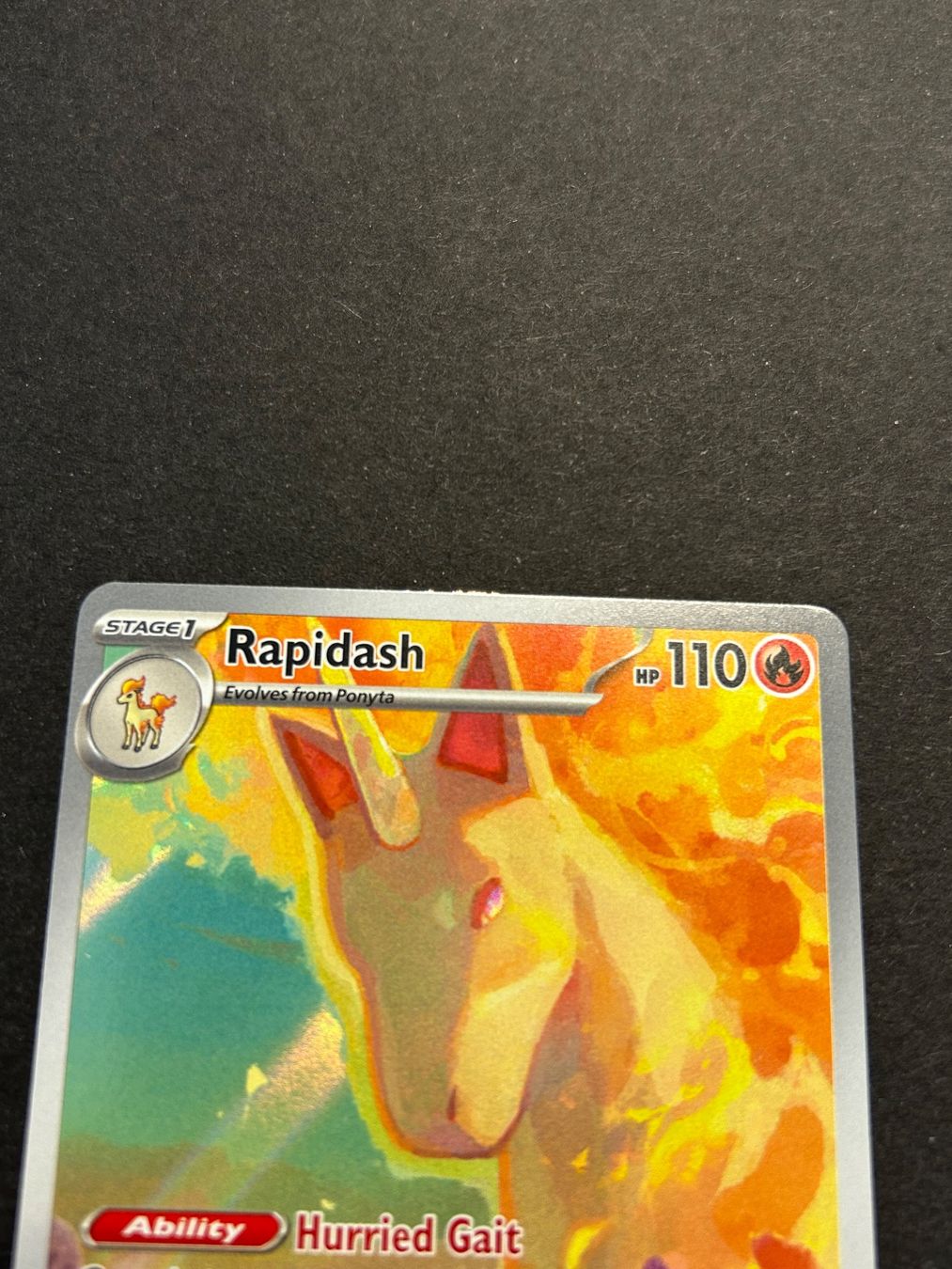 Pokémon Carte collezionabili: Rapidash IR Pokemon Destined Rivals – Usato da Herrliberg venduto da pokehool 2