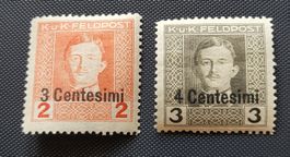 Italien Österreich-Ungarn Besetzung 1918 alte briefmarke