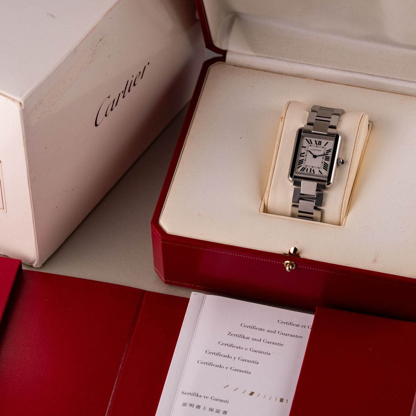 Cartier Orologi: Cartier Tank Solo / 3170 / 2017 / Full Set – Usato da Luzern venduto da PrimeSwissTime 9