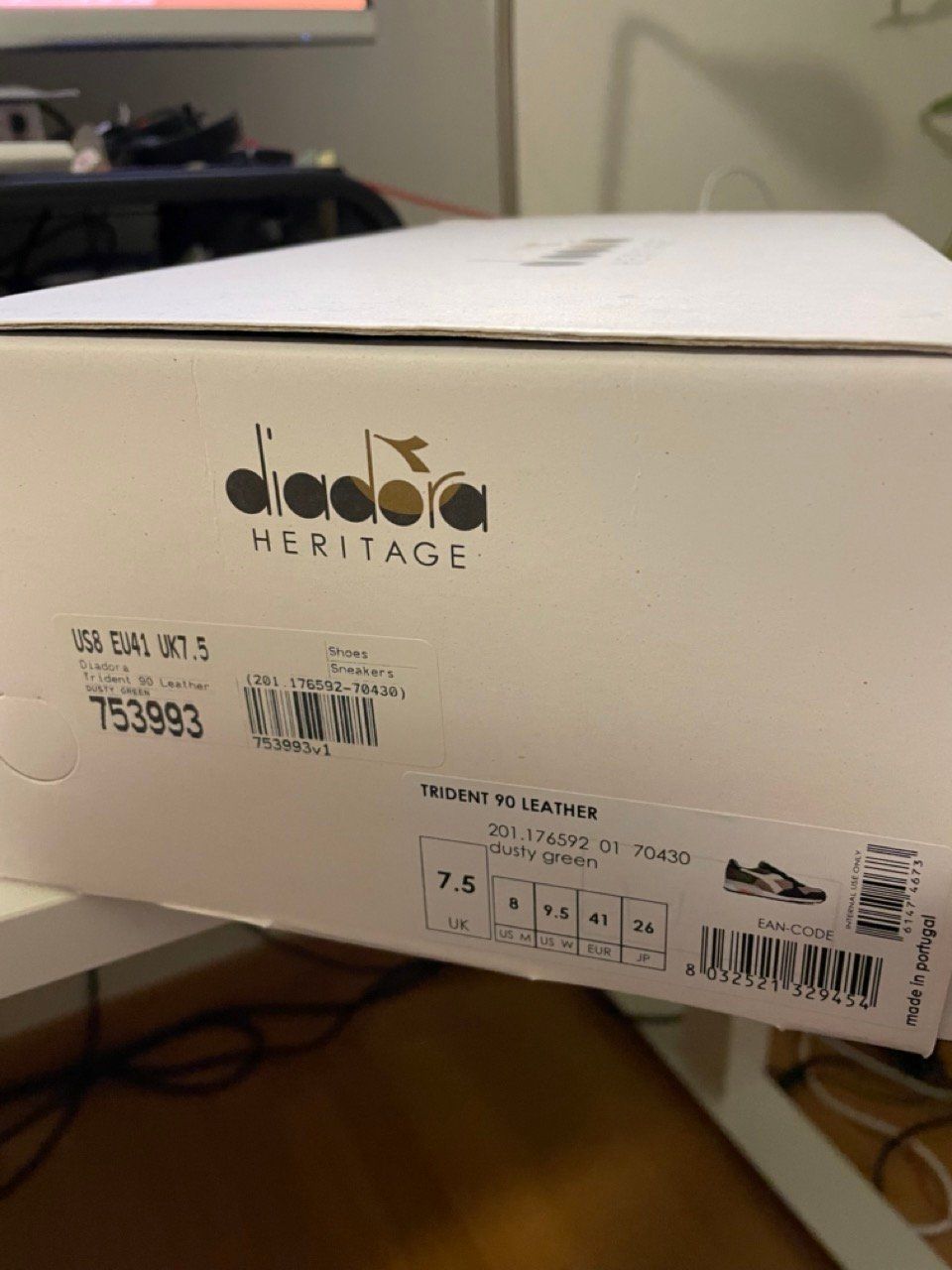 Diadora Scarpe da uomo: Diadora Heritage Trident 90 - Gr. 7.5 oder 41 - ungetragen – Nuovo e nell'imballaggio originale da Bern venduto da Eliaz 5