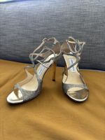 Jimmy Choo High Heels in Glitzer-Optik