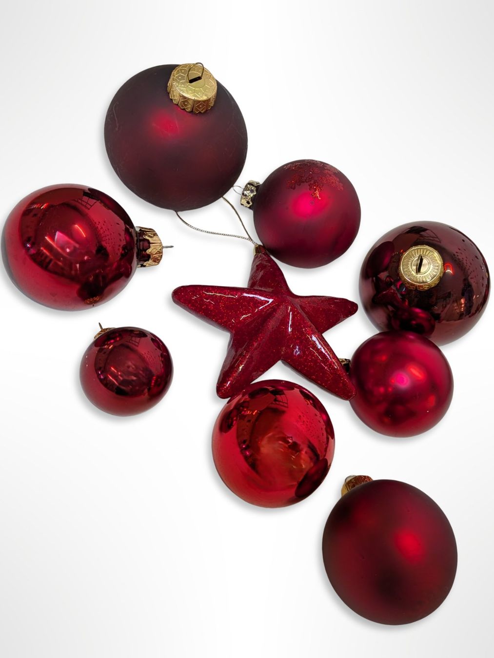 Tutte le decorazioni: Weihnachtskugeln Set Rot 278 Stück – Usato da Suhr venduto da Restwert_Suhr 2