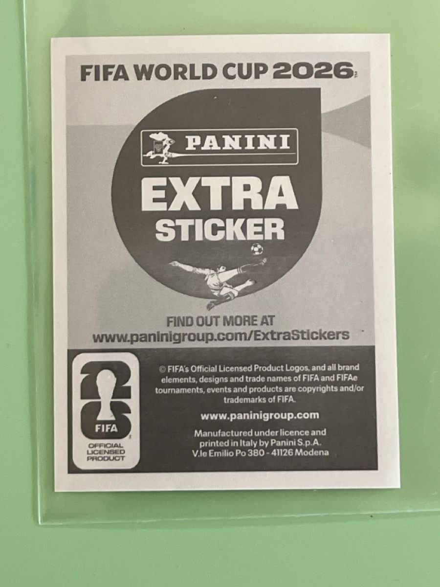 Panini Carte collezionabili: Carte Panini Vinicius Junior Extra Sticker GOLD NEUF – Nuovo (secondo la descrizione) da Alle venduto da satellite-1608 3