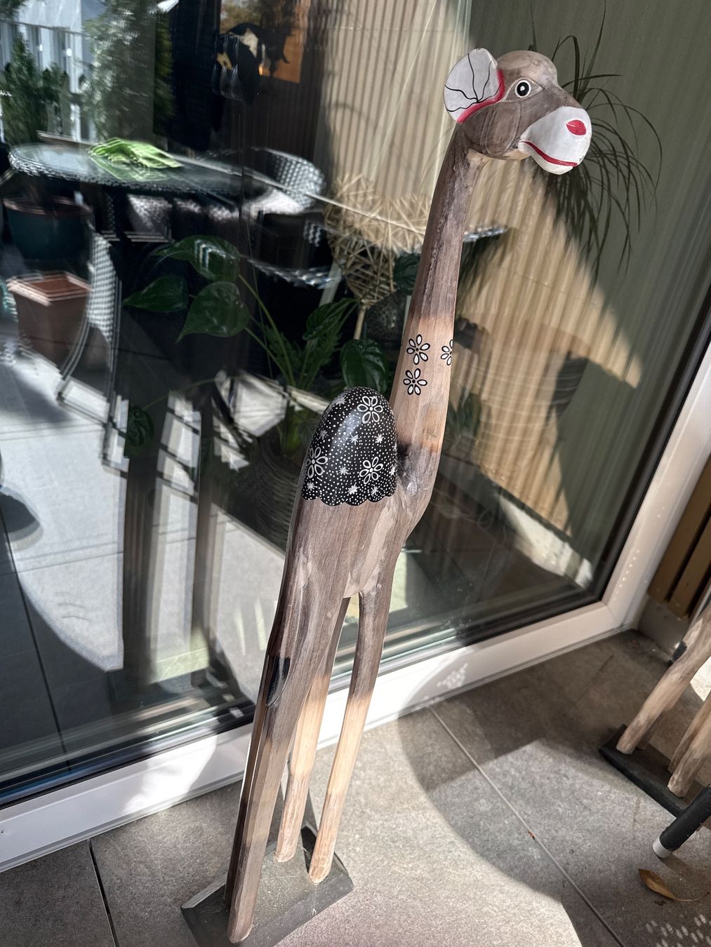 Tutte le decorazioni: riesige Holz Deko Figur, H 101 cm – Usato da Amriswil venduto da used2use 1