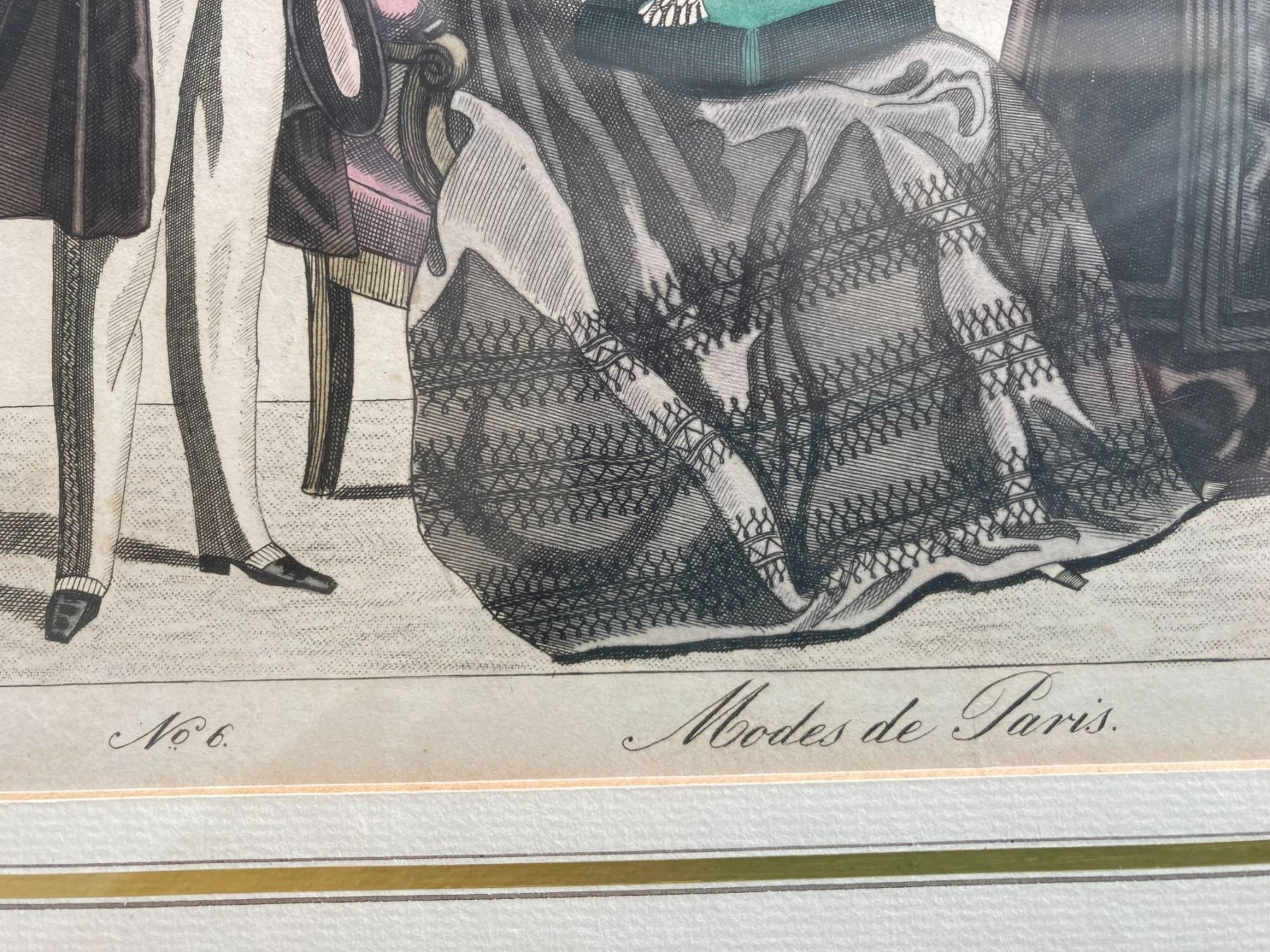 Foto & Immagini: KUNSTDRUCK  MODES DE PARIS 1887 – Usato da Subingen venduto da ArtBead 3