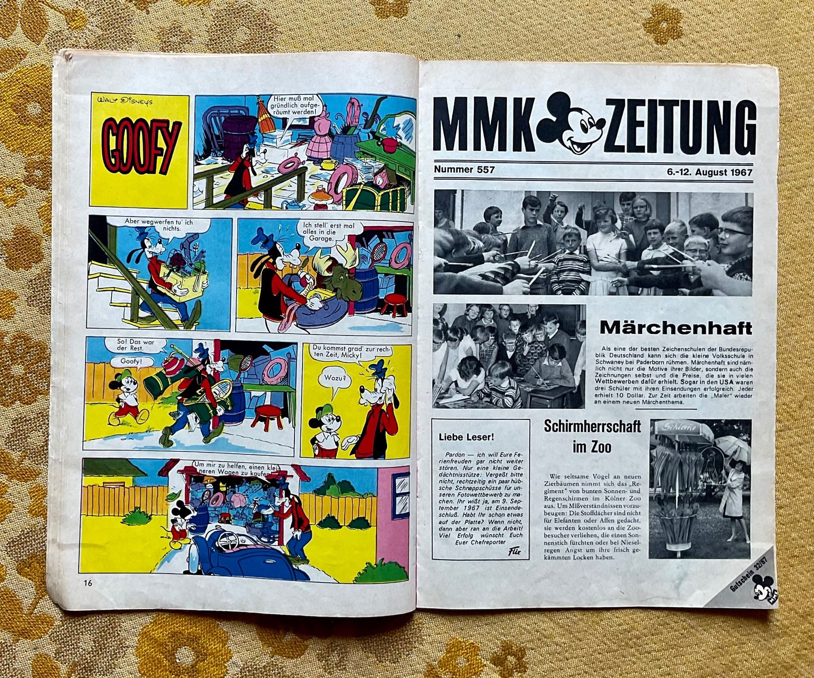 Comics: Micky Maus Heft Nr 32 von 1967 – Gebraucht aus Endingen von nathan05 4