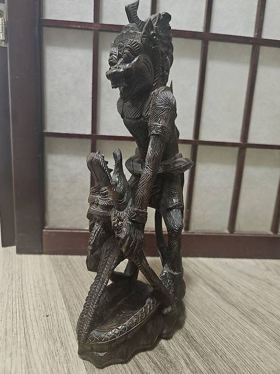 Figuren: Seltene Holzfigur – Gebraucht aus Liestal von CrystalCardToyShop 3