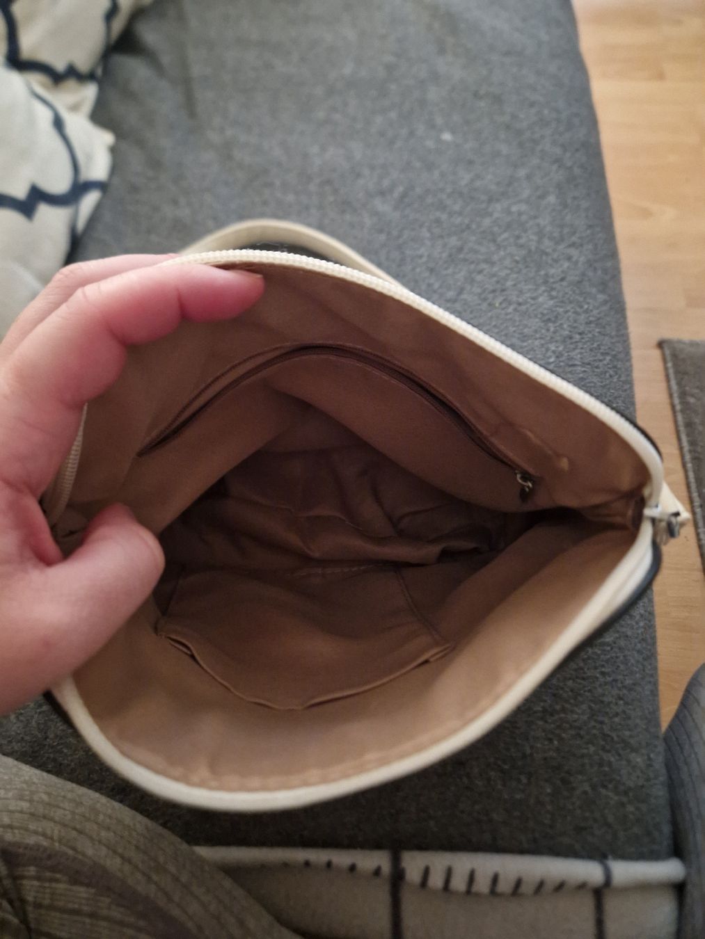 Taschen für Damen: Handtasche, beige, selten getragen. – Gebraucht aus Neuhausen von Nicolino92 2