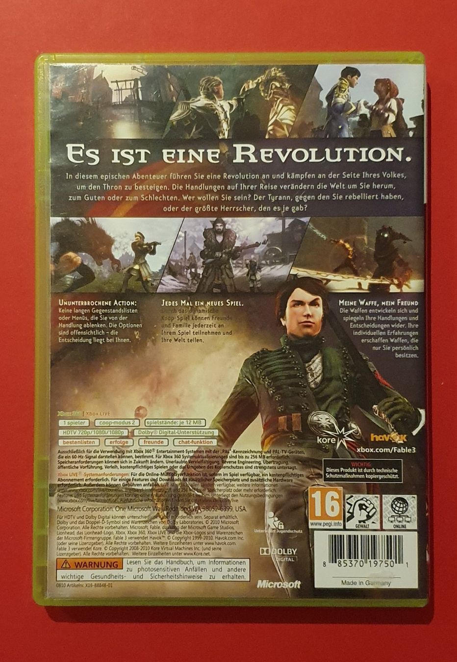 Microsoft Giochi: Microsoft XBOX 360 Game (XB360) Fable III – Usato da Illnau venduto da BoFrost 2