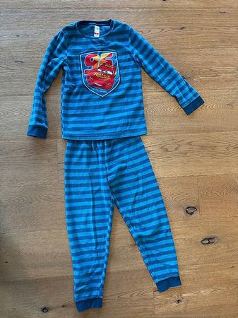 Cars Pyjama Grösse 134 Winterfleece