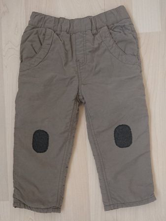 Gefütterte Baby Boy Hose Mon Coeur Gr. 80 Olive