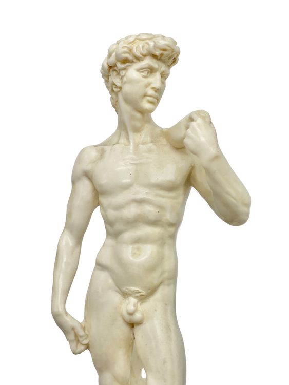 Sculpture En Terre Cuite Du David De Michel-ange – 125 Cm De