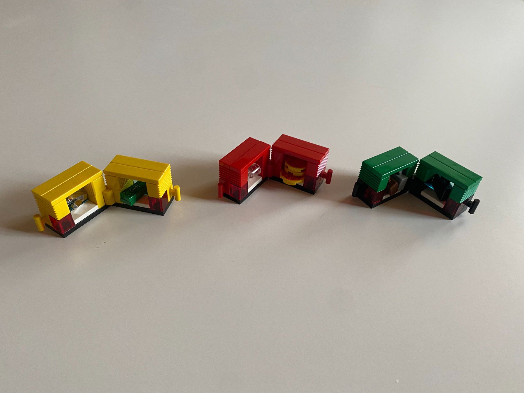 Lego Giocattoli: LEGO - 3 - EISENBAHN - CONTAINER – Usato da Gelterkinden venduto da ajdt4 1