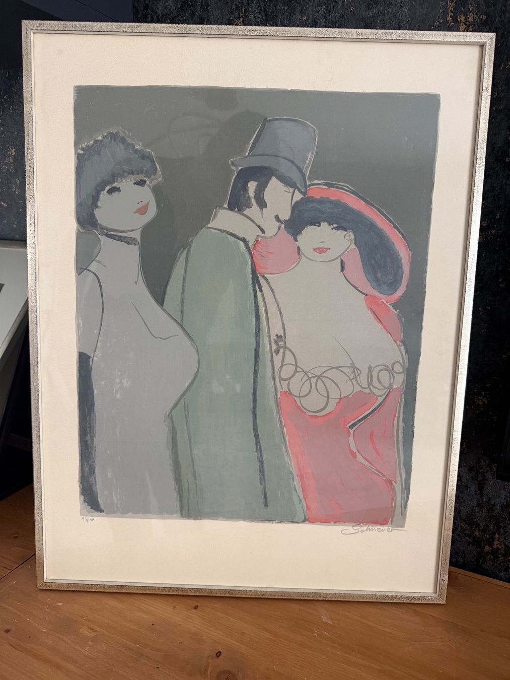 Grafica & Litografie: Schneuer, David Bild Kunst – Usato da Grenchen venduto da YoshiSan74