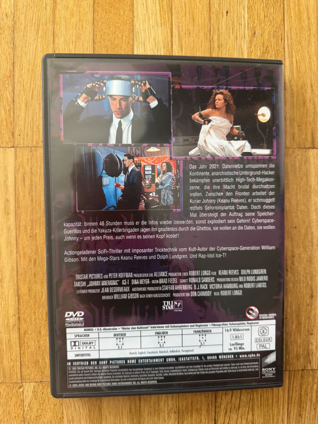 Alle DVDs: VERNETZT JOHNNY MNEMONIC. (DVD) – Gebraucht aus Basel von san_2qlq 1