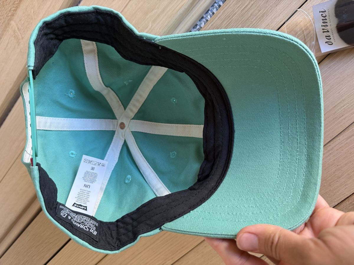 Levi's Chapeaux, bonnets & casquettes: Levi's Cap mint green color- adjustable , medium – Neuf (Voir description) à Corsier GE par Karol_save_planet 3