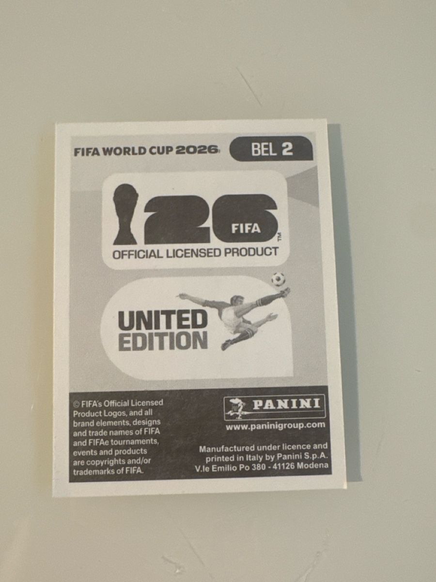 Panini Carte collezionabili: Panini 2026 Thibaut Courtois BEL2 – Nuovo (secondo la descrizione) da Bern venduto da akl_sy9s 1