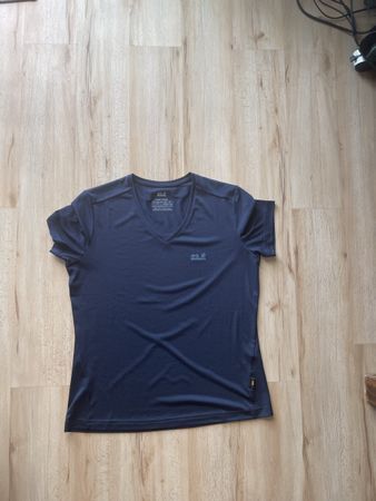 T-shirt Jack Wolfskin femme bleu  L neuf 