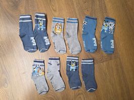 Socken Gr. 24-26 (5 Paar) / Bluey