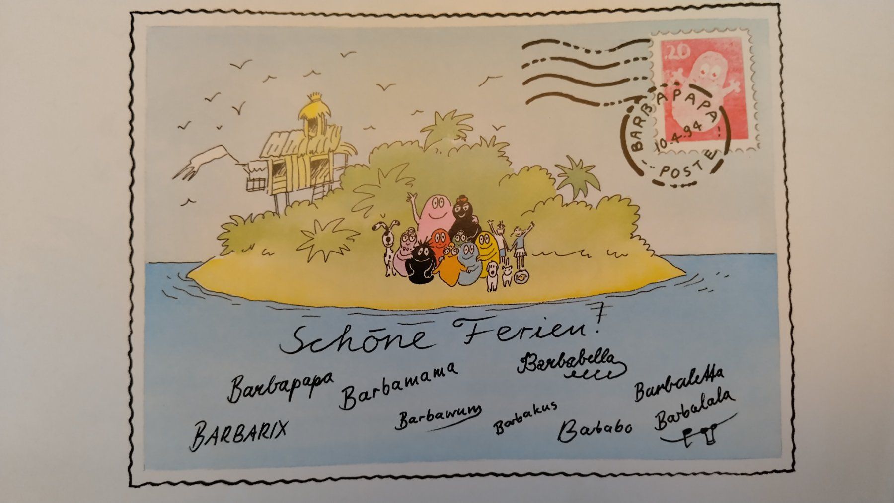 Libri: Ferien mit Barbapapa / Bilderbuch 2008 ab Fr. 8.- – Usato da Bellach venduto da JingleJerry 8
