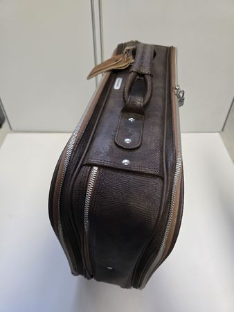 Vintage Samsonite Koffer, Braun, made in Japan