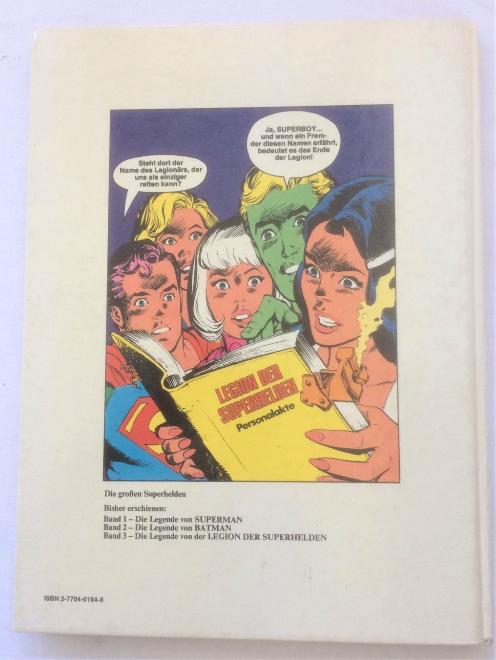 Fumetti: Die grossen Superhelden - Band 3 - Hardcover – Usato da Schaffhausen venduto da durruti 4