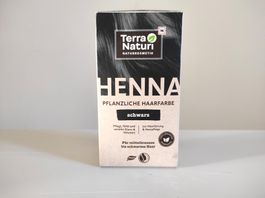 Henna Haarfarbe Schwarz NEU und Ungeöffnet