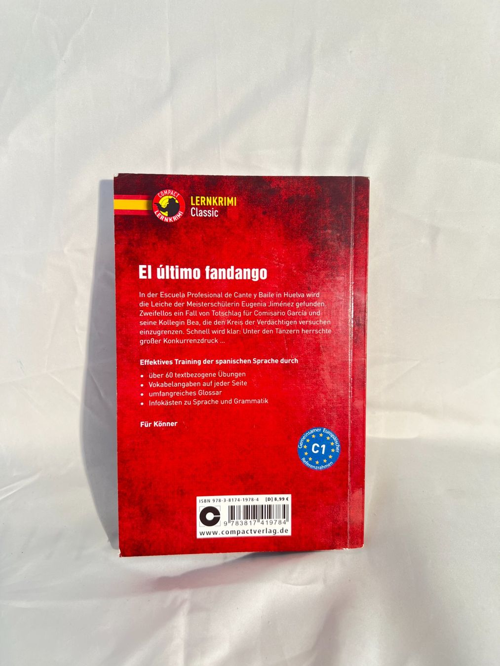 Bücher: Lernkrimi "El ultimo fandango", Spanisch C1 – Gebraucht aus Zürich von Drahtzug 1
