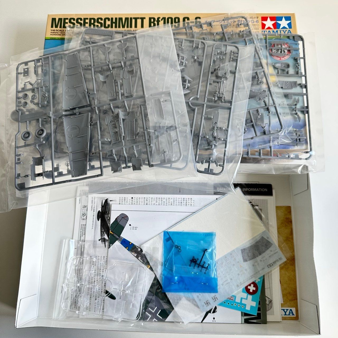 Tamiya Kit di modellismo & Modellini statici: Tamiya  Bf109 G-6 1/48 – Nuovo (secondo la descrizione) da Dietikon venduto da Berin64 3