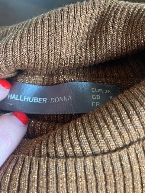 Maglioni & Felpe: Bronzefarbener Rolli Pullover von Hallhuber Gr. 36-38 – Usato da Zürich venduto da Nina100 3