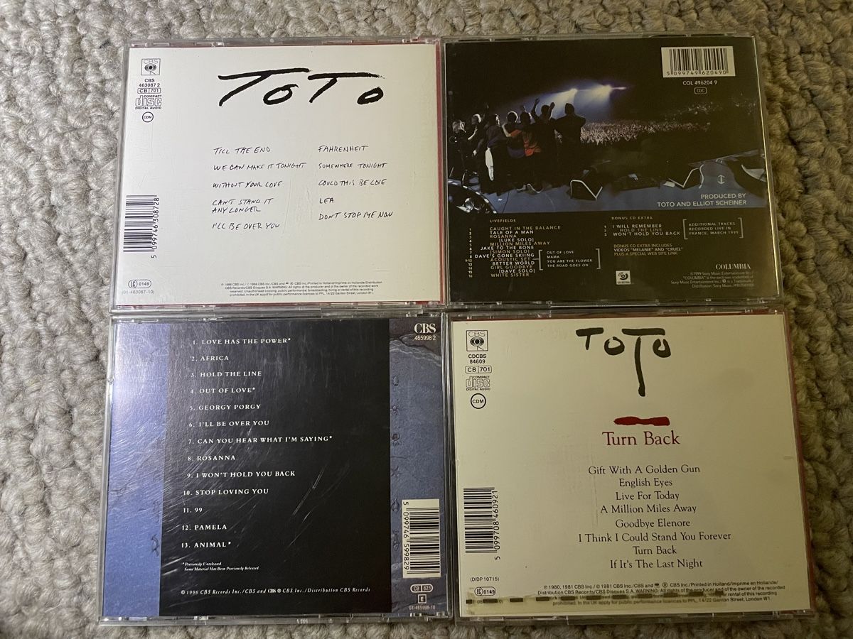 CDs: 4x Toto – D'occasion à Reinach AG par trigger7811 2