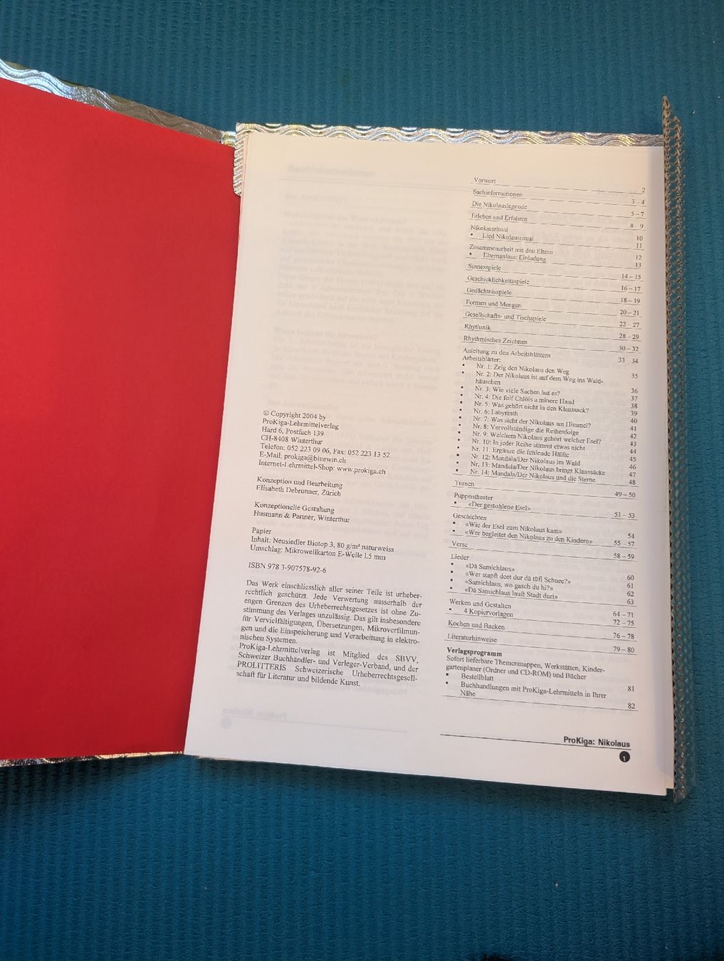 Libri: Themenmappe ProKiga Nikolaus Unterrichtsmaterial – Usato da Dörflingen venduto da Benito88 2