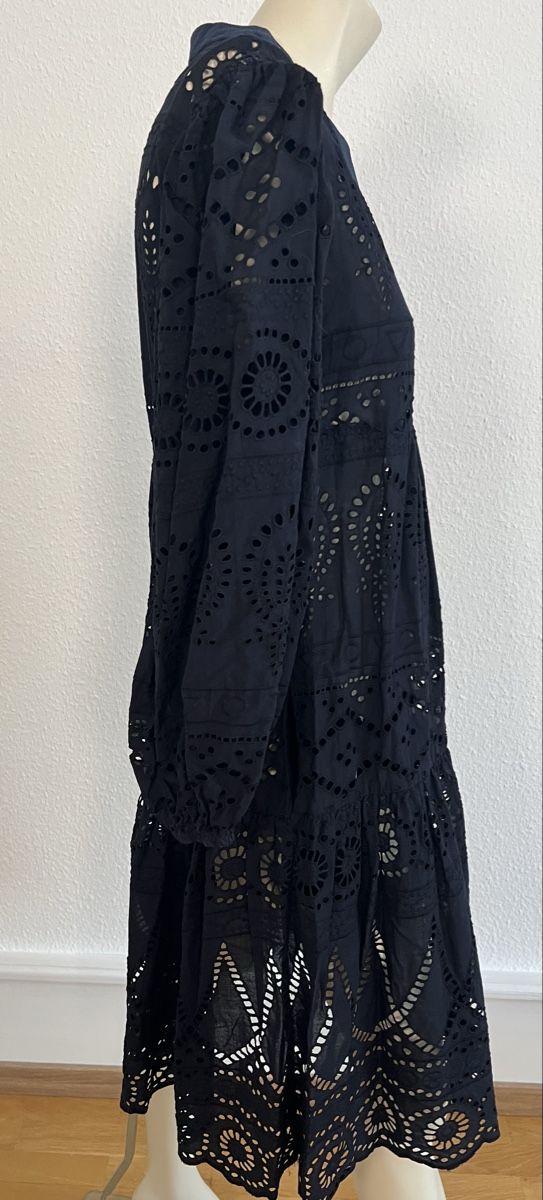 Vestiti: ANGOOR schwarzes Kleid Gr 36 Baumwolle  – Usato da Basel venduto da Bettybooo 6