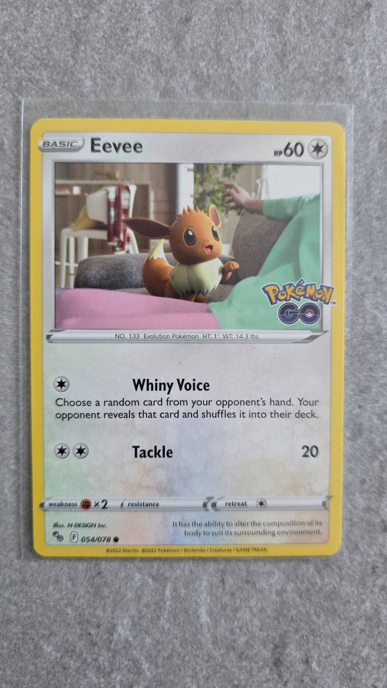 Pokémon Carte collezionabili: Evoli Pokemon Karte(1. Edition) + Evoli von Pokemon Go(odie) – Nuovo (secondo la descrizione) da Rorschach venduto da Craint 2