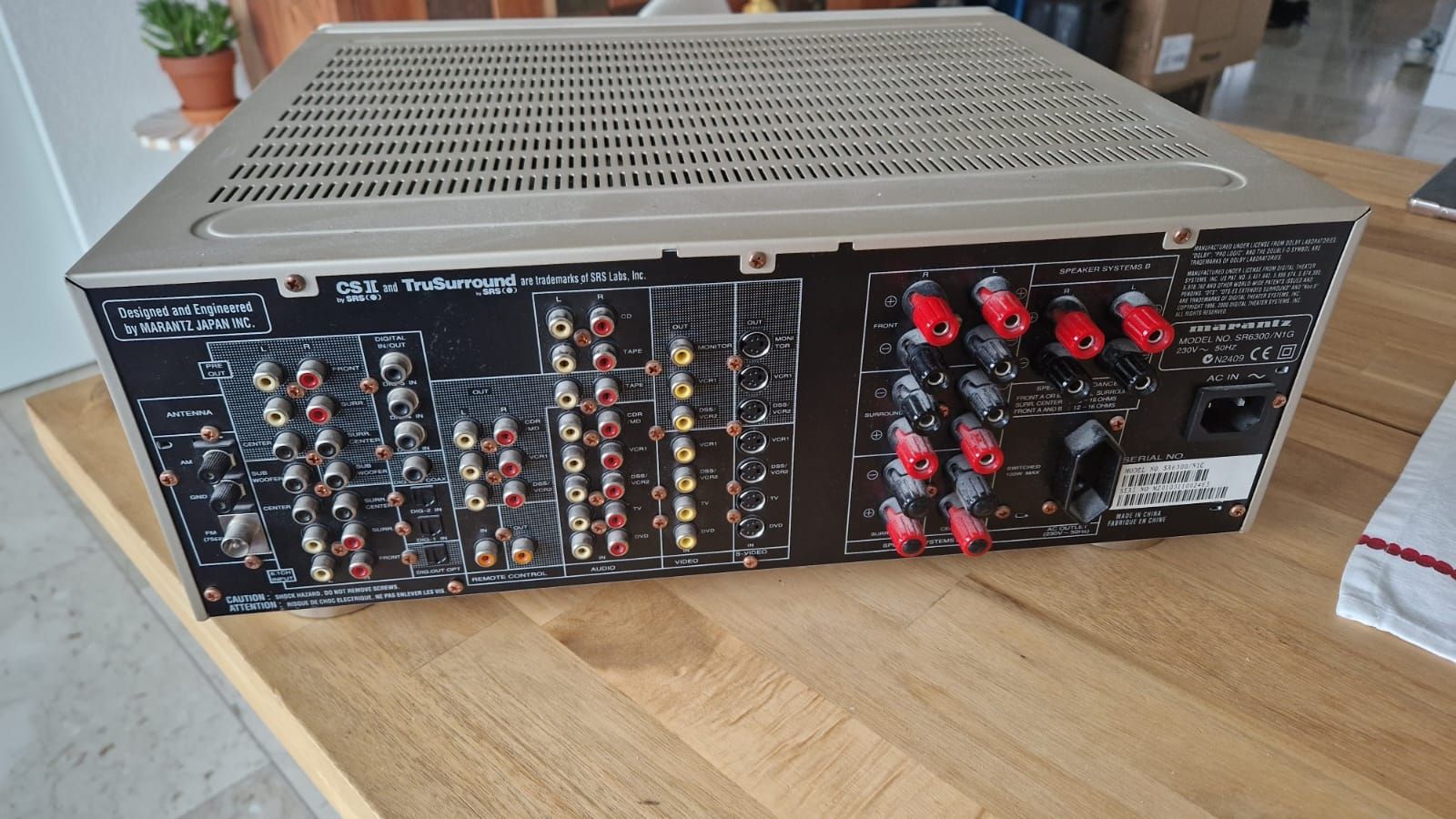 Marantz Ricevitori: Marantz AV surround receiver SR6300 – Usato da Rorschach venduto da ladybug23 1
